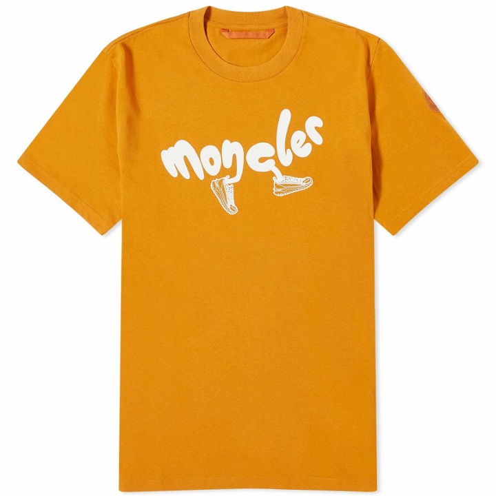 Photo: Moncler Men's Running T-Shirt in Orange
