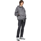 Beams Plus Grey Hooded Pullover Jacket