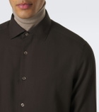 Zegna Cotton and cashmere shirt