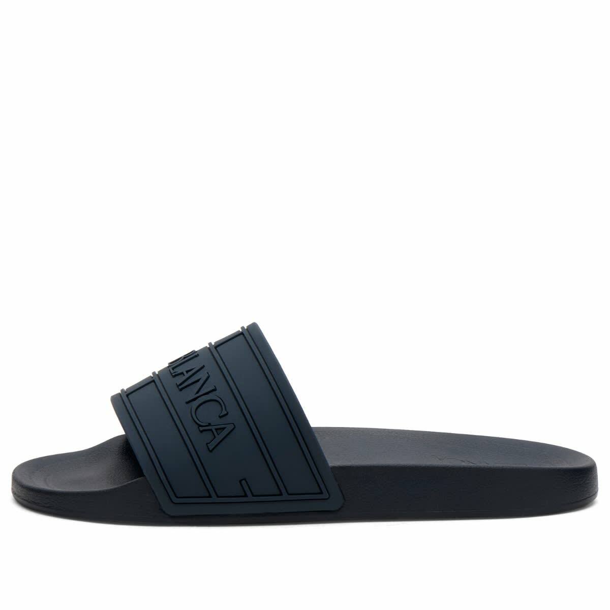 Casablanca Men's Pool Slider in Black
