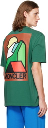 Moncler Green Patch T-Shirt