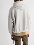 Remi Relief - Cotton-Blend Jersey Hoodie - Neutrals