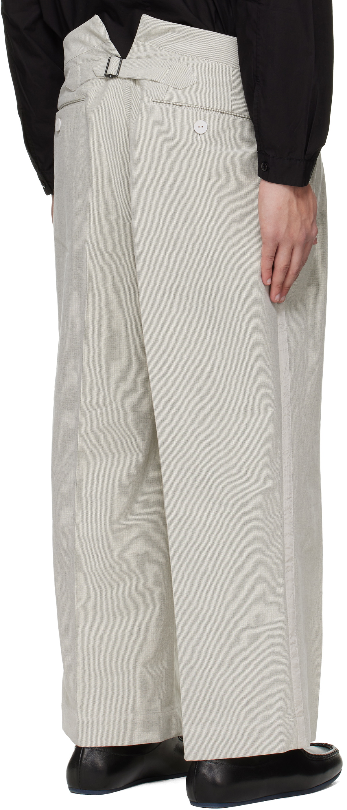 Toogood Off-White 'The Magician' Trousers