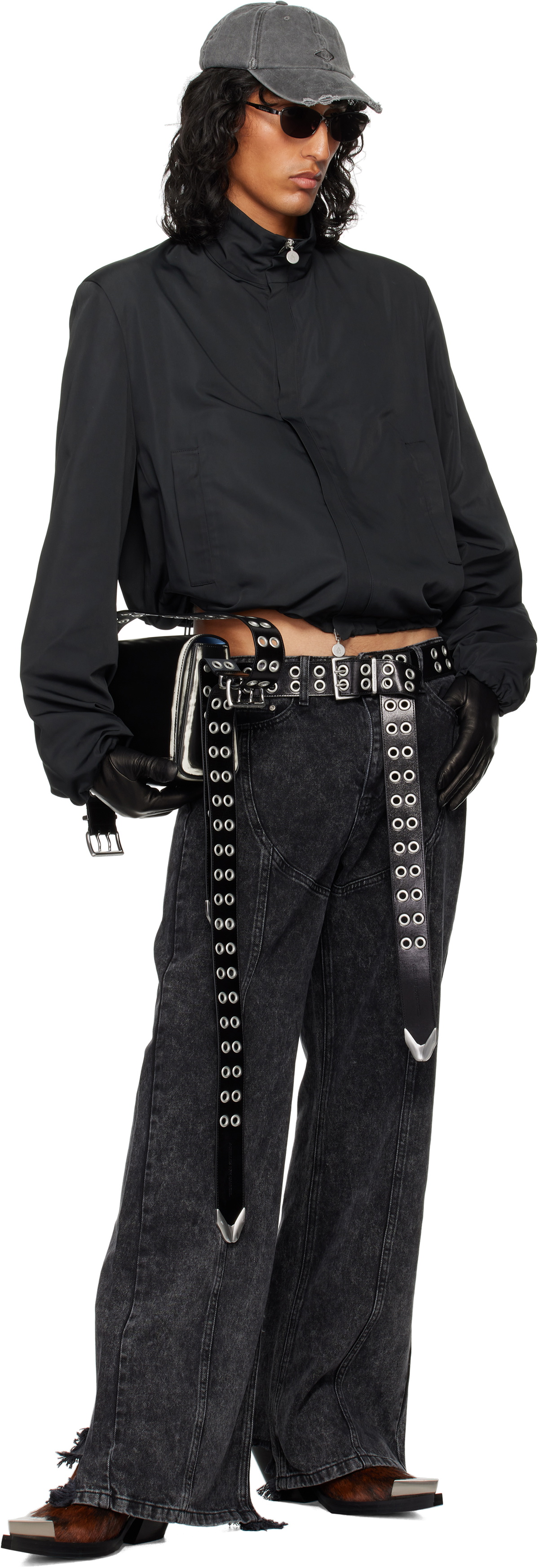 Achilles Ion Gabriel Black Hunkers Jeans