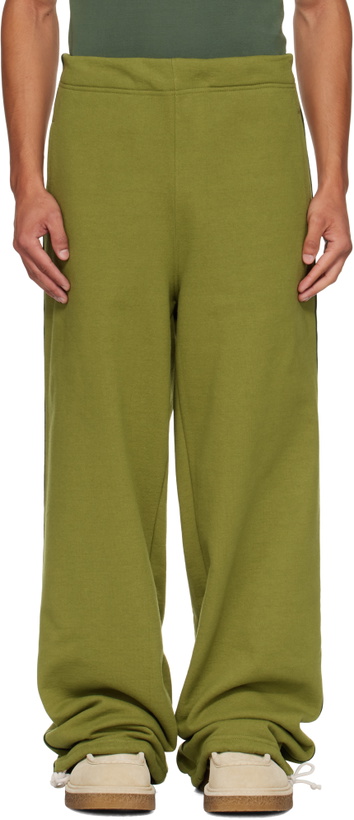 Photo: Veneda Carter SSENSE Exclusive Green Duo Sweatpants