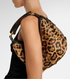 Saint Laurent Mombasa Small calf hair shoulder bag