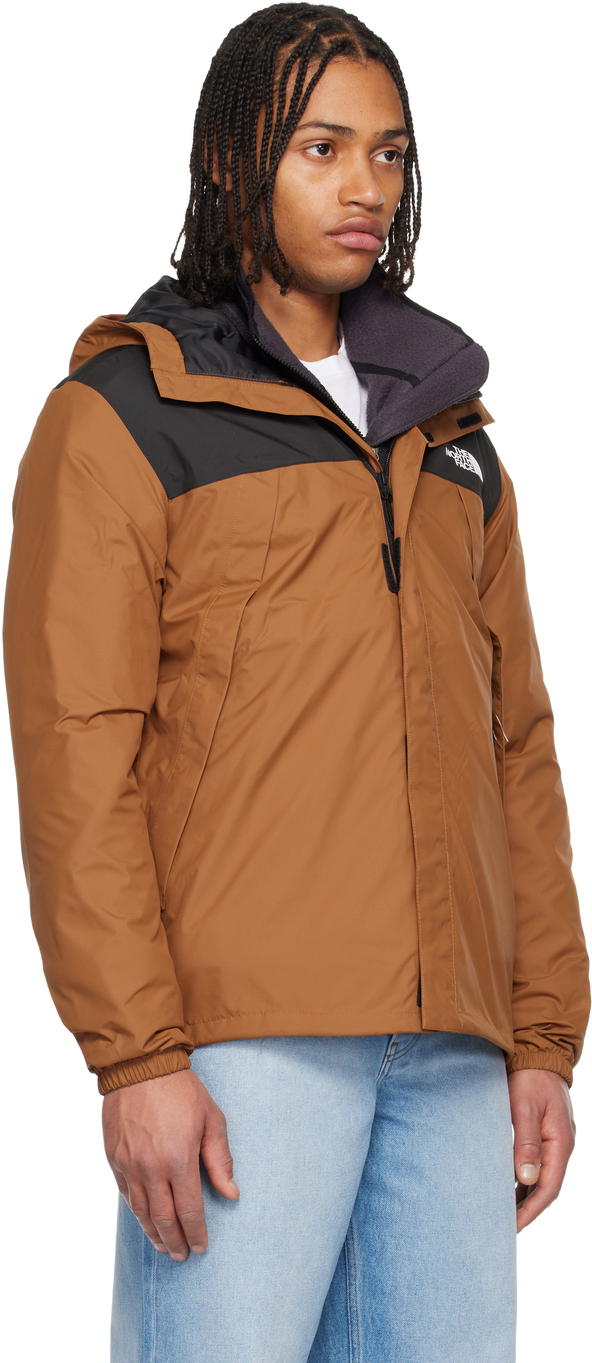 The North Face Orange Antora Rain Jacket