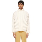 Homme Plisse Issey Miyake Off-White Edge Light Jacket