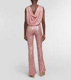 Missoni Mare Jacquard cowl neck jumpsuit