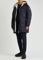 Moncler Truyere Quilted Shell Parka Navy 5, Men's Designer Parka, Male