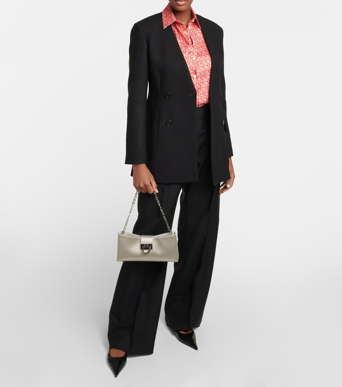 Ferragamo Trifolio Small leather shoulder bag Salvatore Ferragamo