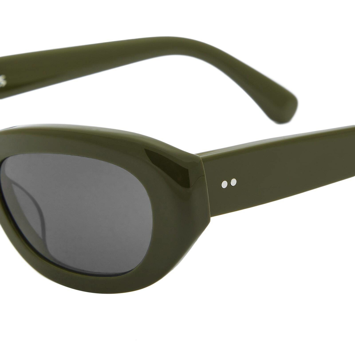 Sun Buddies Men's Miuccia Sunglasses in Solid Green