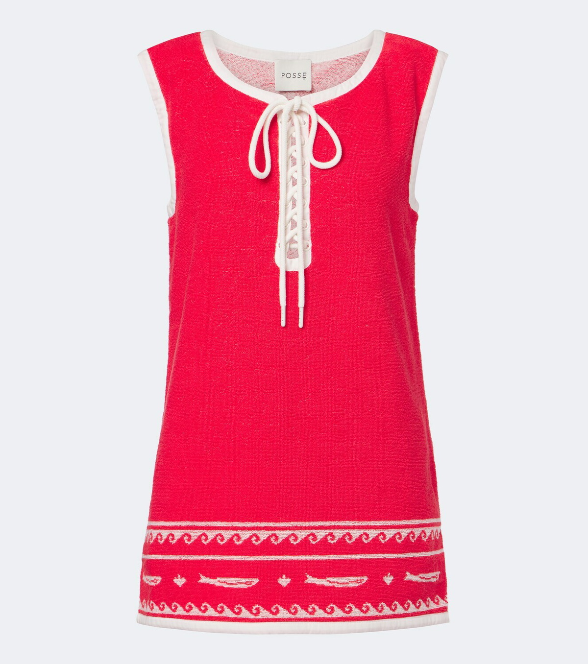 Posse Cody cotton terry minidress