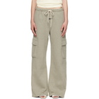 Fear of God ESSENTIALS Gray Cargo Relaxed Sweatpants