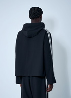 Y-3 Hooded U Wire Motif Sweatshirt