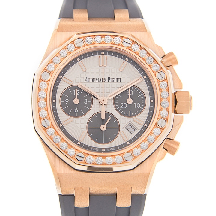 Photo: Audemars Piguet Royal Oak Offshore Chronograph Automatic Silver Dial Ladies Watch 26231OR.ZZ.D003CA.01