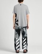 Philipp Plein Mens T-shirt in Grey