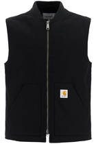 CARHARTT WIP classic padded cotton vest Black