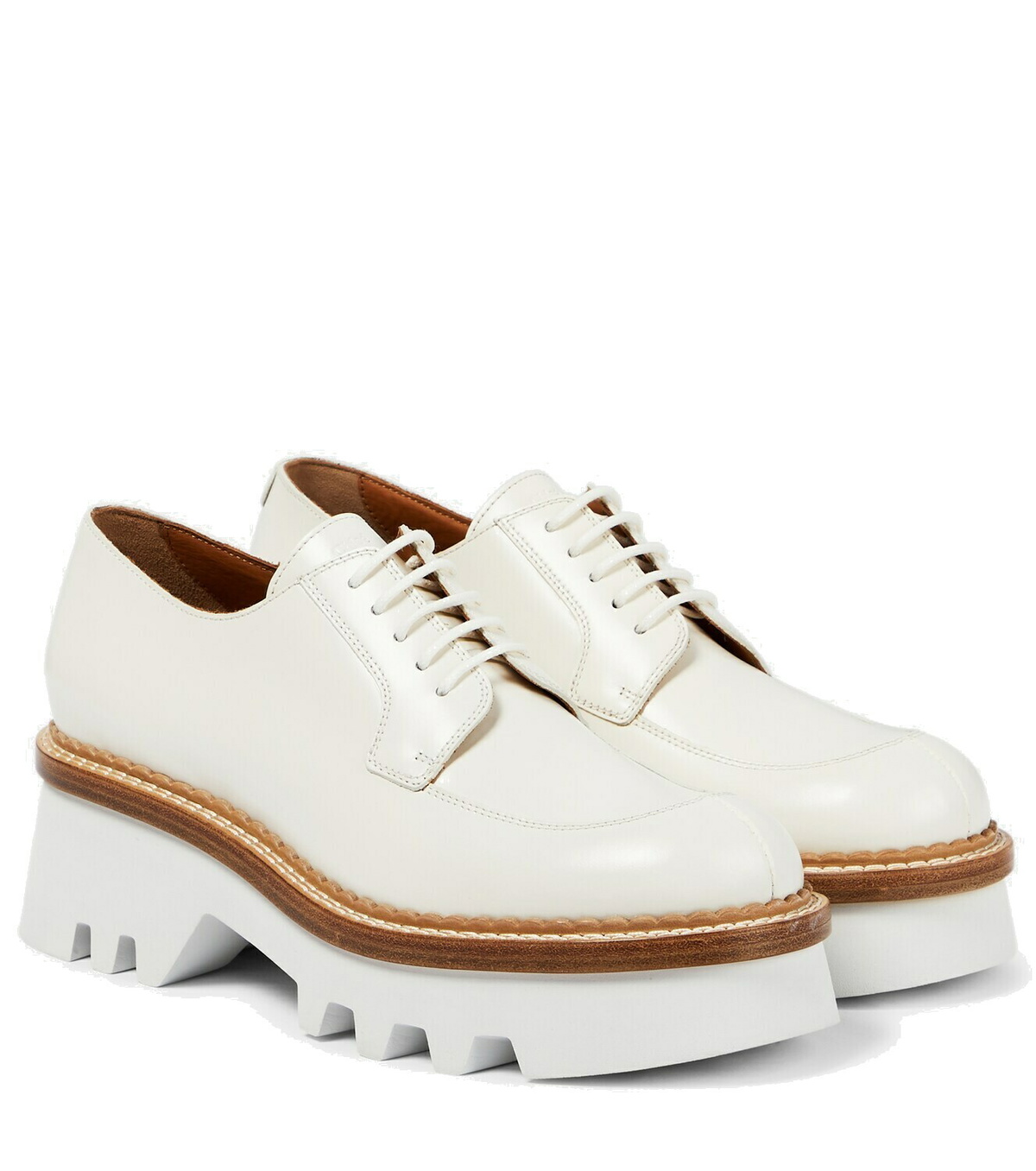Chloe - May lace-up leather shoes Chloe