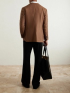 J. Mueser - Wool and Cashmere-Blend Blazer - Brown