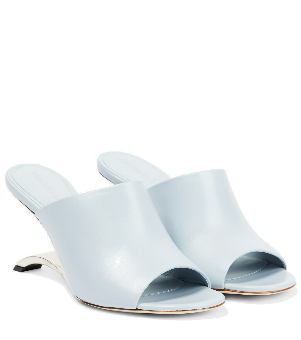 Alexander McQueen - Arc leather mules Alexander McQueen