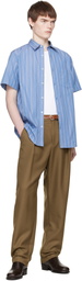 A.P.C. Blue Bart Shirt