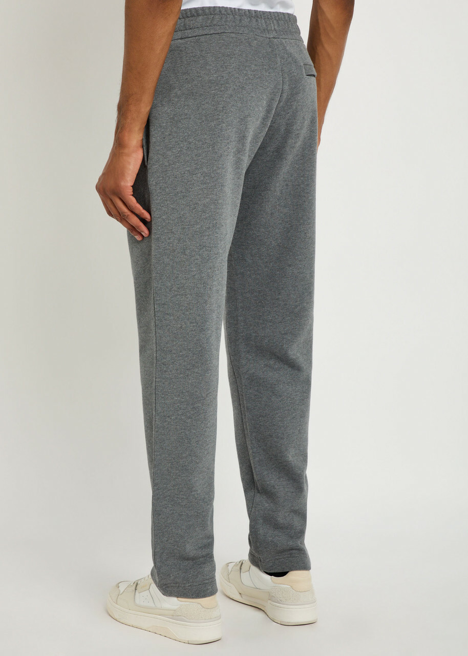 Moncler Tonal Cotton Sweatpants Grey