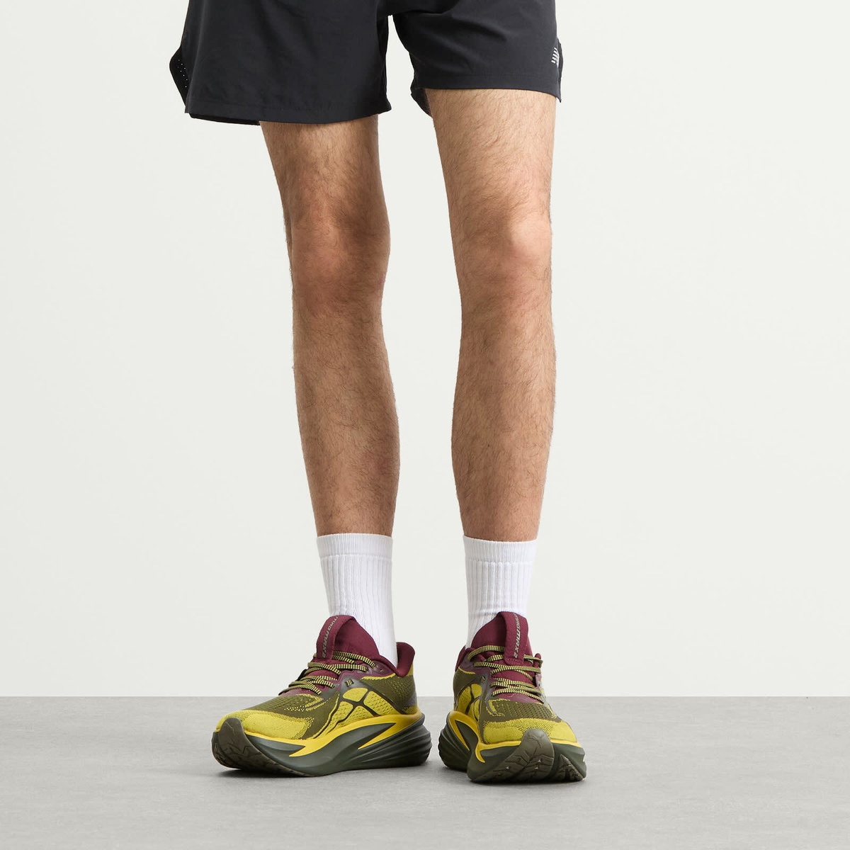 Puma Men's Running MagMax NITRO 2 Sneaker in Fresh Pear/Dark Olive
