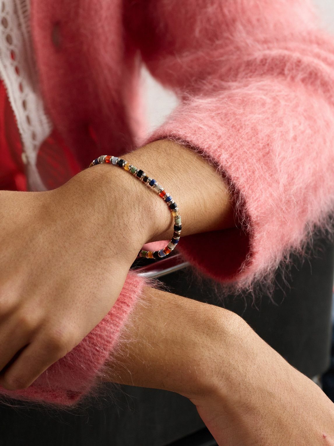 M. Cohen - Cuadro Toggle Sterling Silver Chain Bracelet