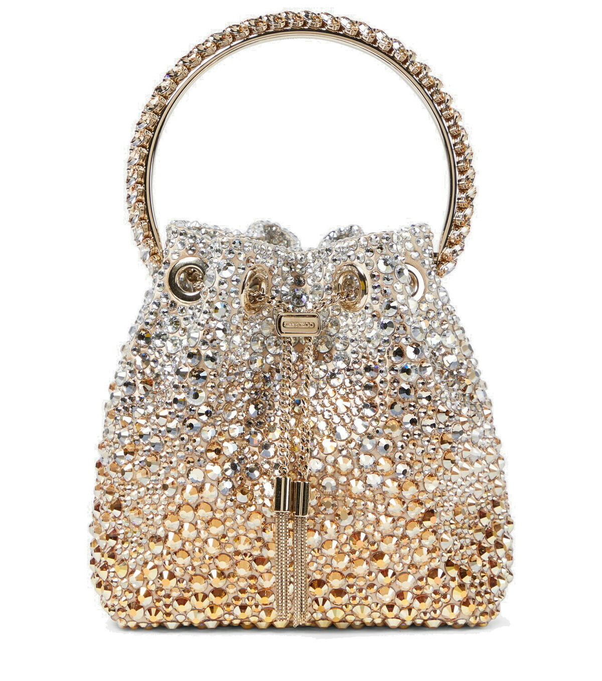 Jimmy Choo - Bon Bon embellished bucket bag Jimmy Choo