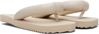 YUME YUME Beige Suki Flip-Flops
