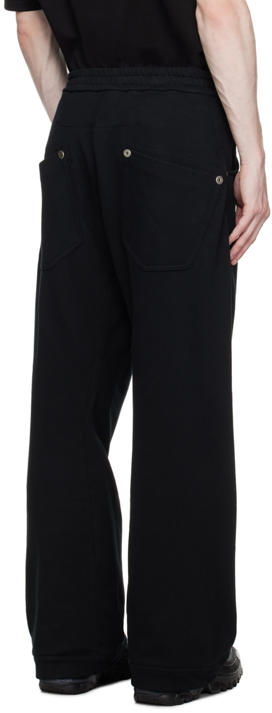 Omar Afridi Black Twisted Sweatpants Omar Afridi