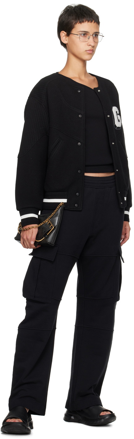 Givenchy Black Paneled Lounge Pants