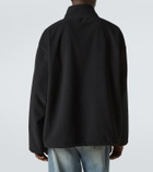 Miu Miu Fleece half-zip sweater