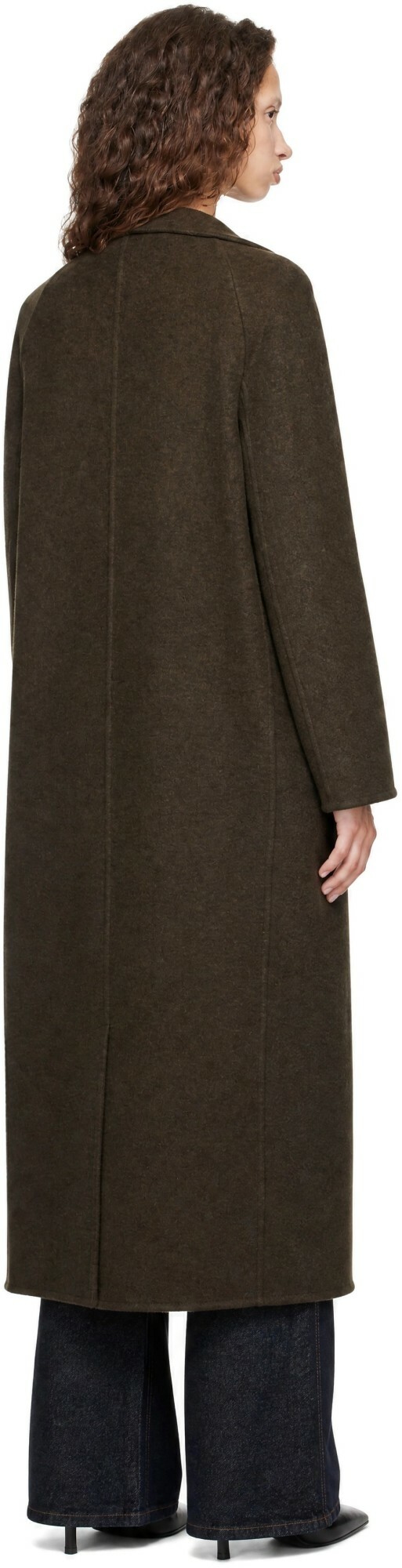 KHAITE Khaki Romare Coat