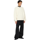 Fear of God Off-White Double Knit Linen Wool Cotton Crewneck Sweater