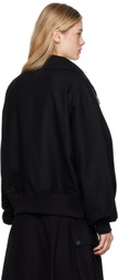 YOHJI YAMAMOTO Black R-Flight Jacket