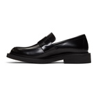 Bottega Veneta Black Rubber Sole Loafers