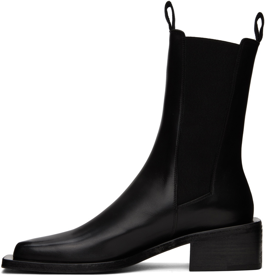 Marsèll Black Pannello Chelsea Boots