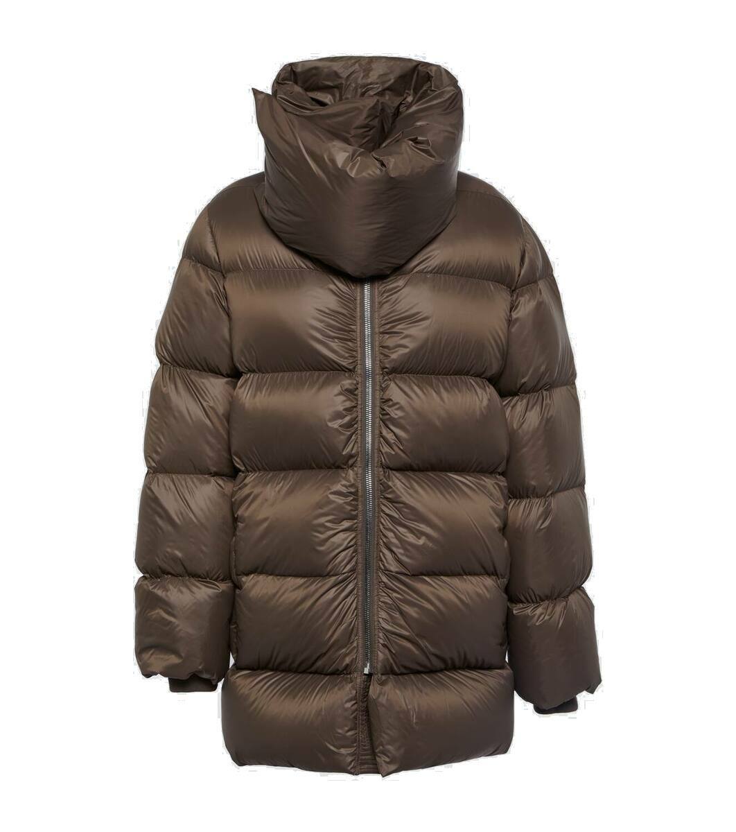 Rick Owens Mountain Quilted Down Jacket Rick Owens