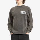 Aries Men's Aged Ancient Temple Long Sleeve T-Shirt in Black