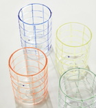 Jonathan Adler Amalfi set of 4 glasses