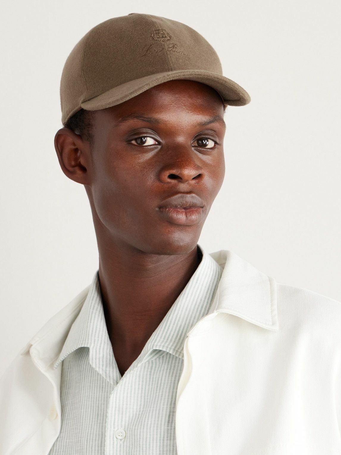 Loro Piana - Logo-Embroidered Storm System® Cashmere-Felt Baseball Cap ...