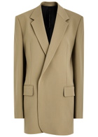 Petar Petrov The Professional Stretch-wool Blazer Khaki