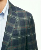 Brooks Brothers Men's Regent Classic-Fit Linen Plaid Blazer