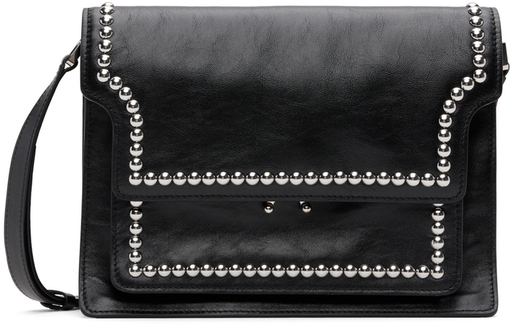 Photo: Marni Black Studded Messenger Bag