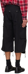 NEEDLES Black Field Cargo Shorts