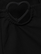 NENSI DOJAKA - Viscose Knit Mini Skirt W/ Heart Details