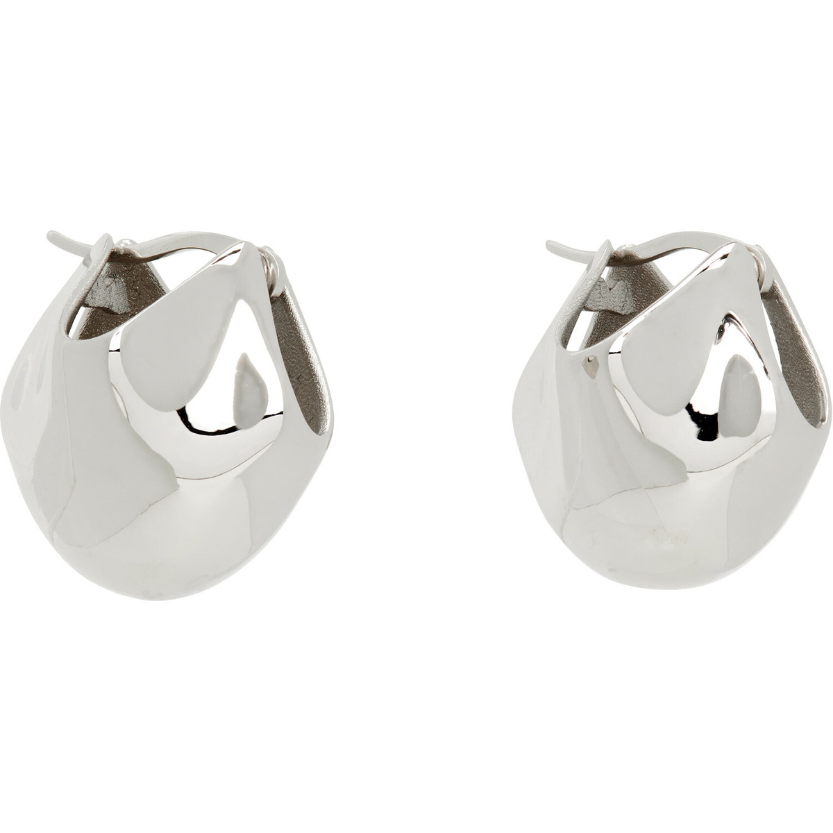KHAITE Small Lotus Earrings