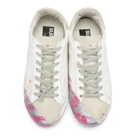 Golden Goose White Skate Paint Tape Sneakers